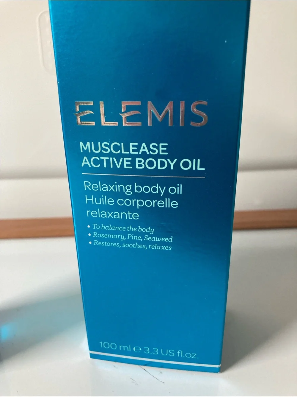 Elemis Musclease Active Body Oil, Relaxing body oil, 100ml, 3.3 fl oz BRAND NEW!